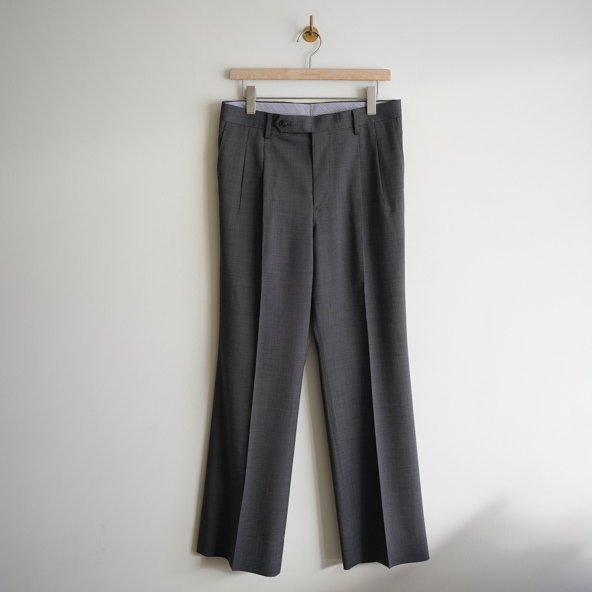 MAATEE&SONS 永遠SLACKS FLARE GRAY – RASSEMBLE