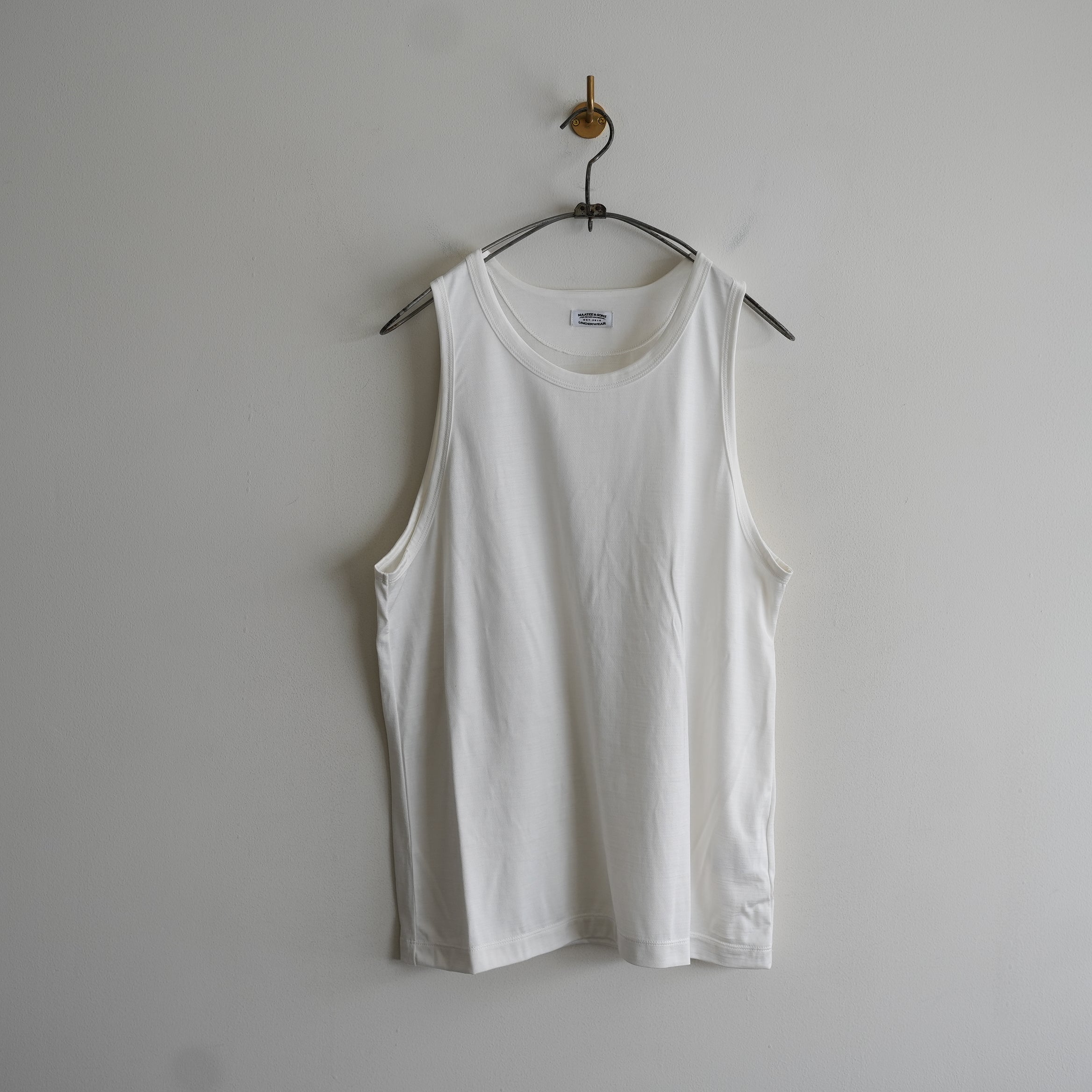 MAATEE&SONS WASHABLE SILK TANK TOP – RASSEMBLE