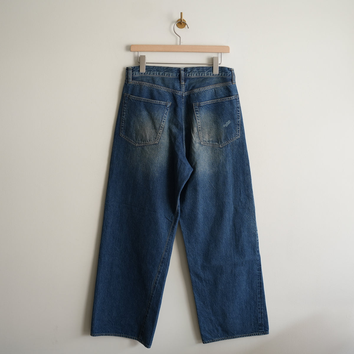 ULTERIOR AGING WASHED SELVEDGE DENIM 5P PANTS