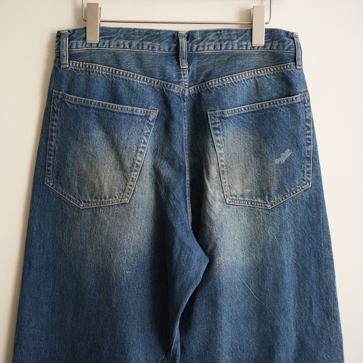 ULTERIOR AGING WASHED SELVEDGE DENIM 5P PANTS