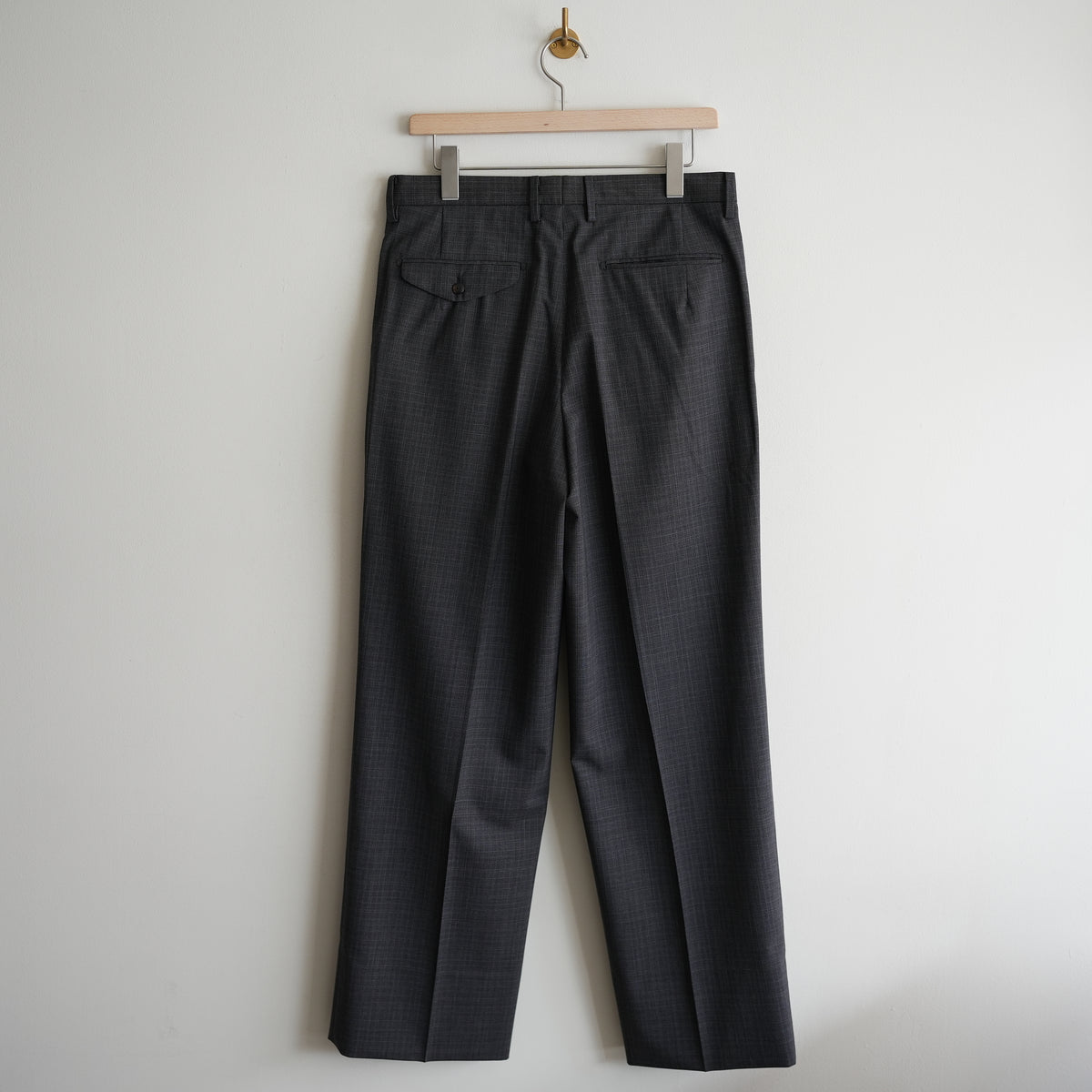 MAATEE&SONS FOREVER SLACKS CHARCOAL