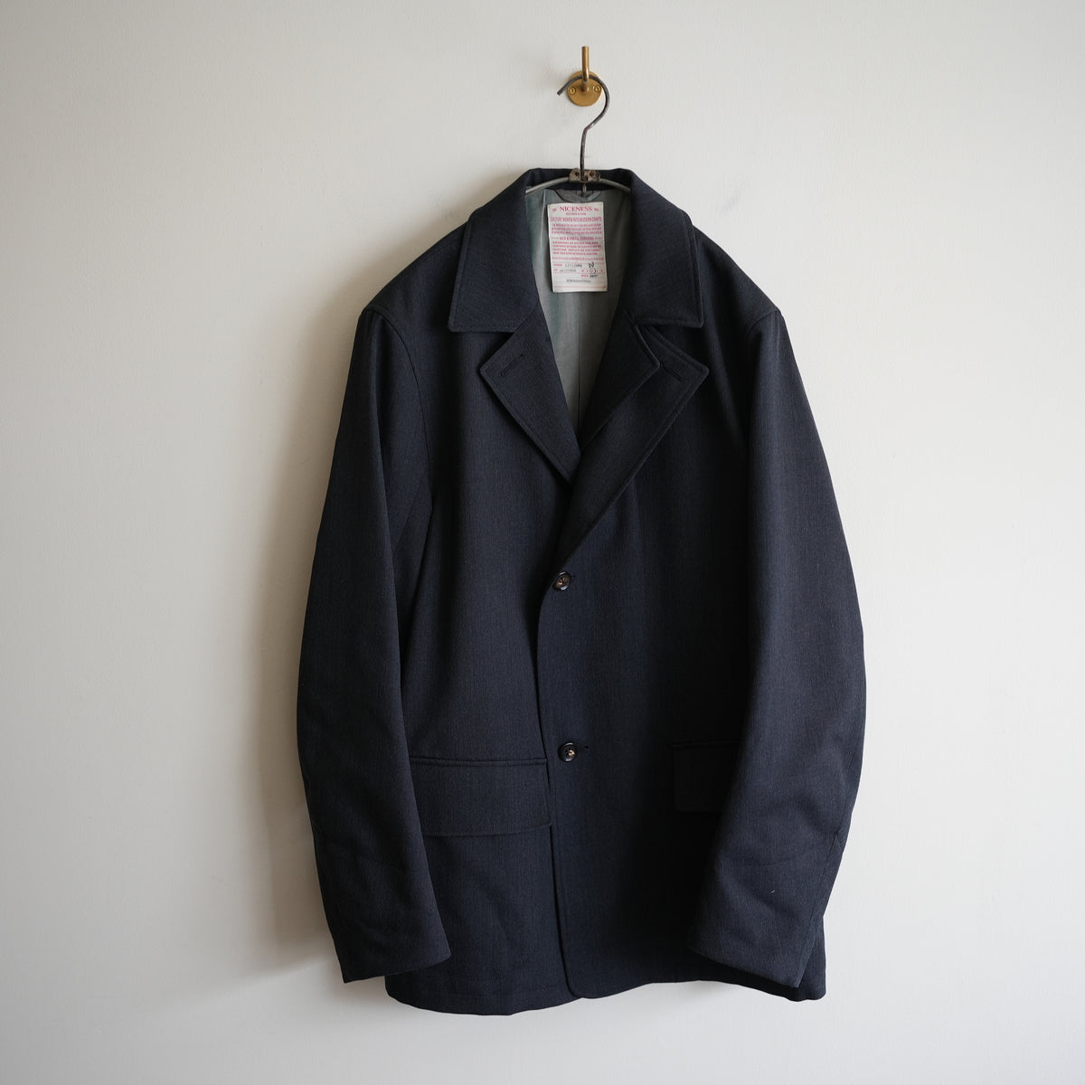 NICENESS WOOL KARSEY HUNTER JACKET "T.FIELDING"