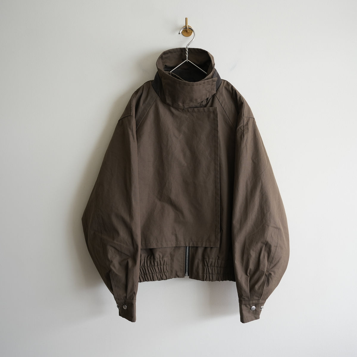 Daisuke Tanabe Ventile Cotton Short Blouson "Asbel" Khaki