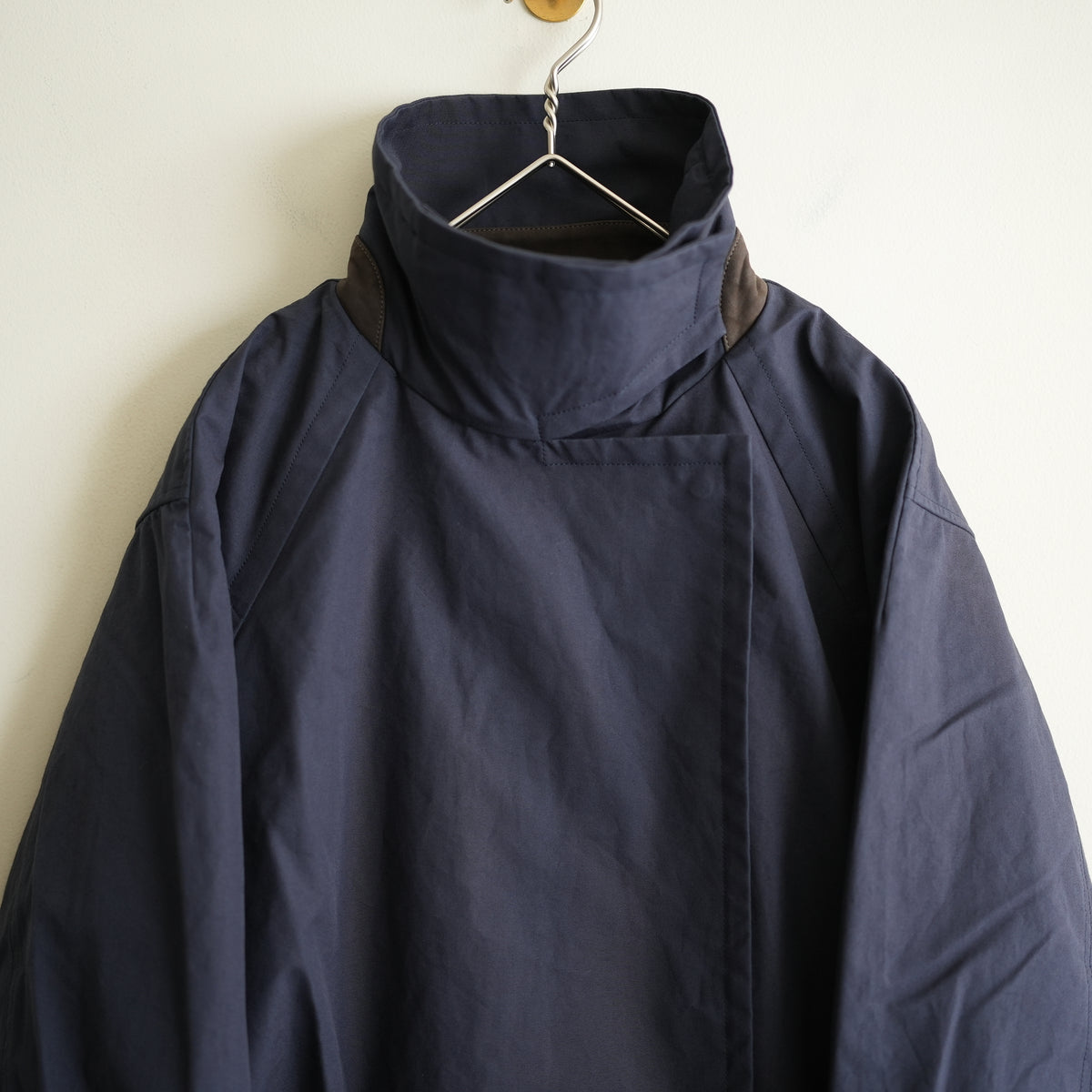 Daisuke Tanabe Ventile Cotton Short Blouson "Asbel" Navy