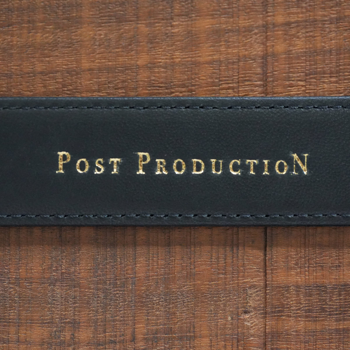 POST PRODUCTION DRESS BELT HORSE WAX