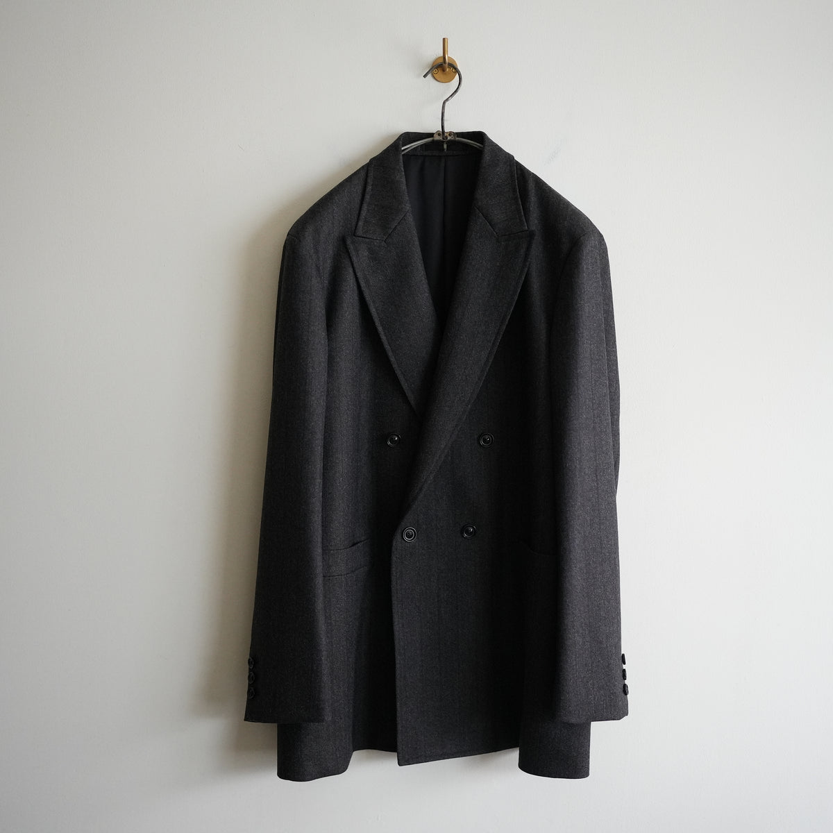 ULTERIOR MELANGE BARATHEA STRIPE DB JKT