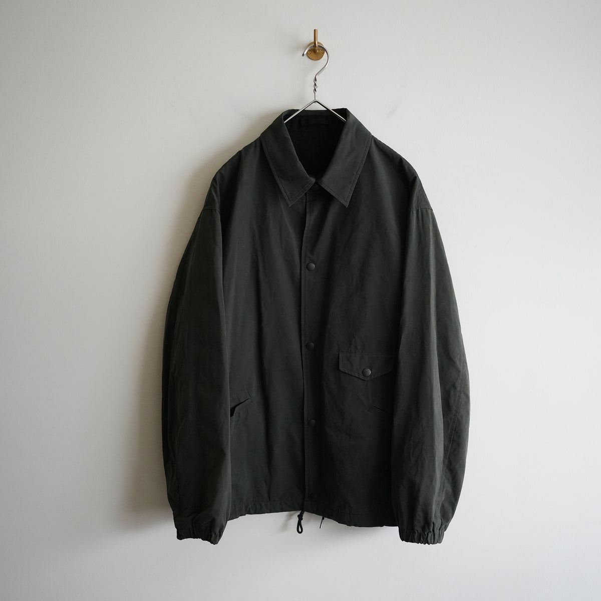 ULTERIOR WAXED WEATHER COACH JKT GREEN