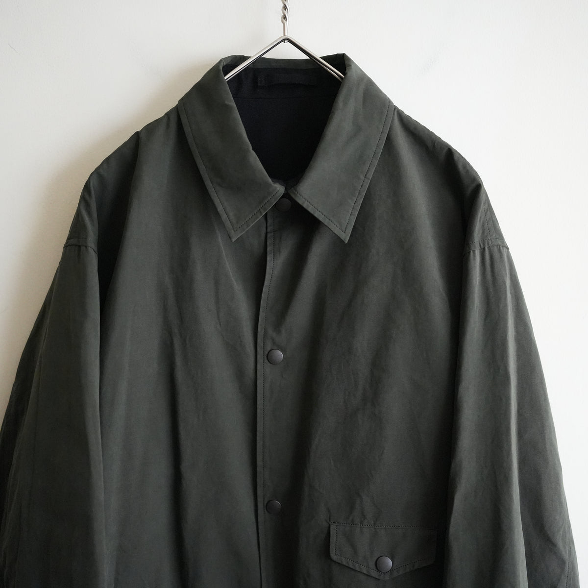ULTERIOR WAXED WEATHER COACH JKT GREEN