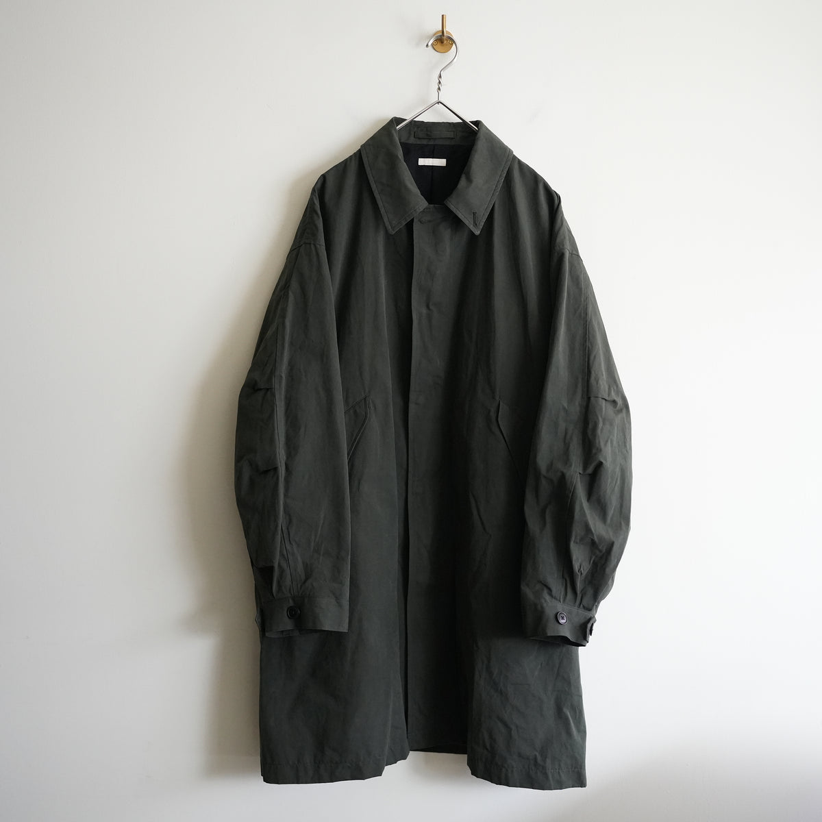ULTERIOR WAXED WEATHER B/C FIELD COAT GREEN