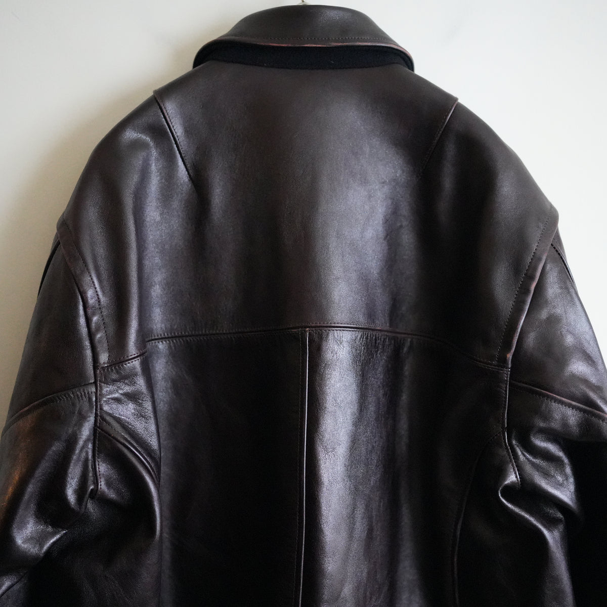 ANCELLM H.L. HALF COAT BROWN