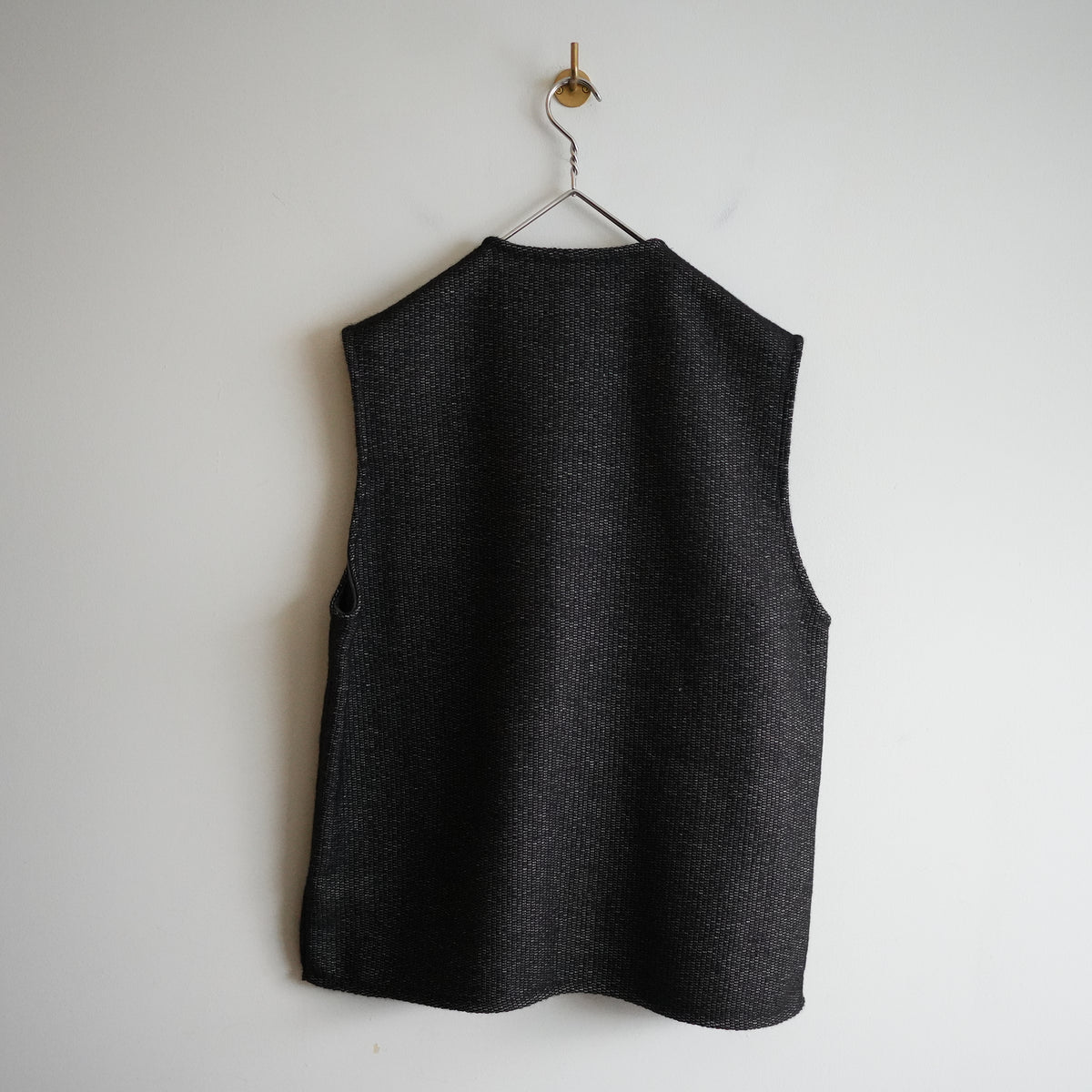 AUBERGE ”ORTEGA" ALPACA LINEN CHIMAYO VEST