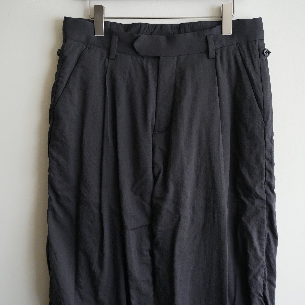 MAATEE&SON HA WOOL 無双 GATHER MILITARY SLACKS