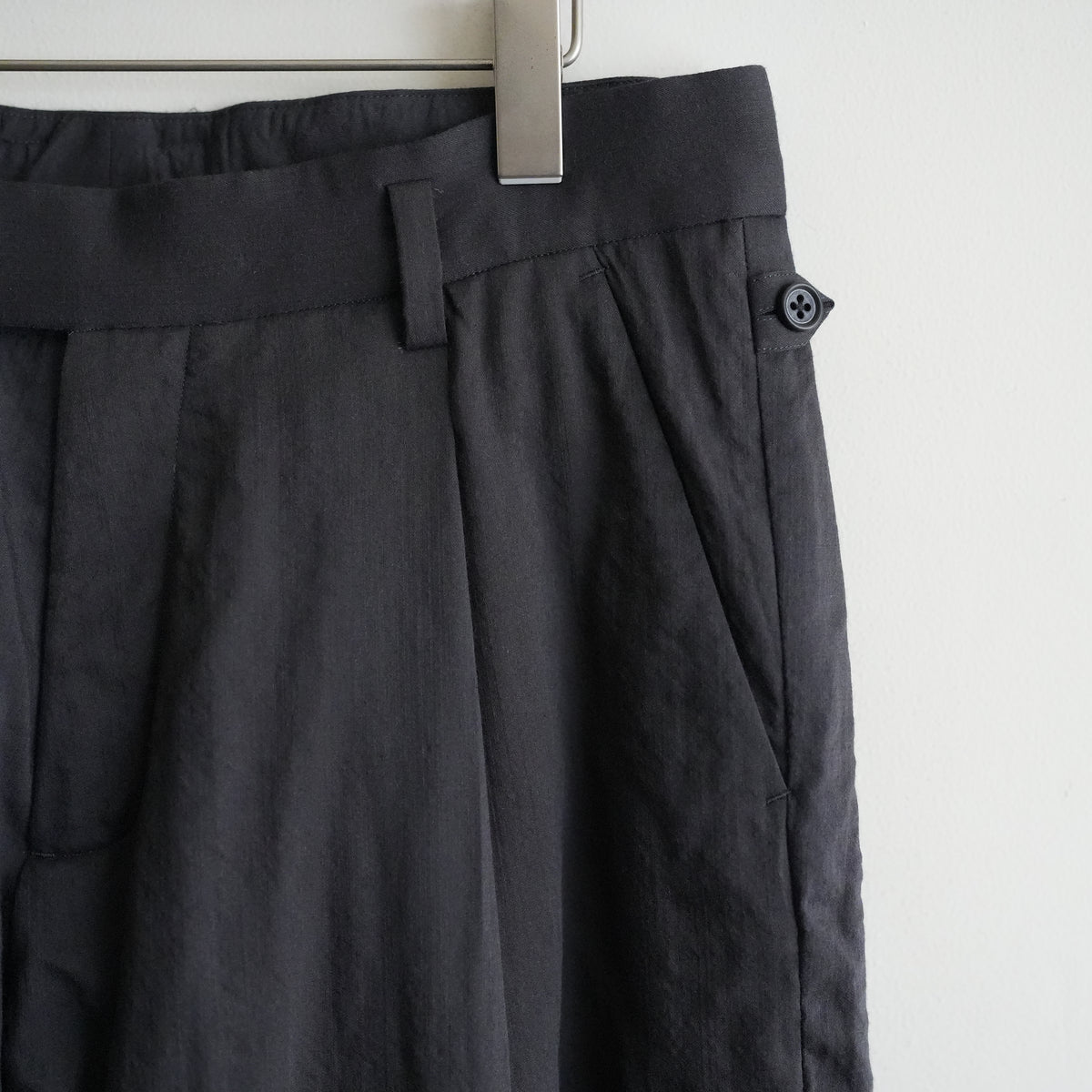 MAATEE&SON HA WOOL 無双 GATHER MILITARY SLACKS