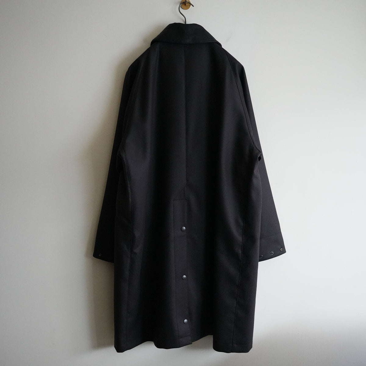 ULTERIOR SUPER FINE LIGHT MELTON RIDING COAT BROWN
