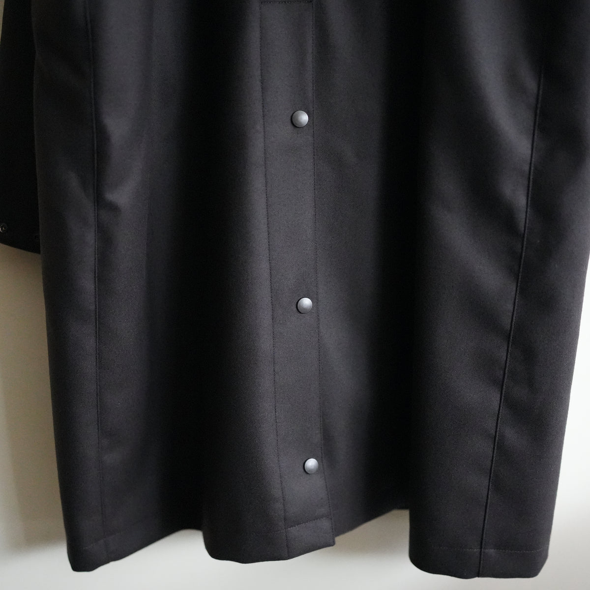 ULTERIOR SUPER FINE LIGHT MELTON RIDING COAT BROWN