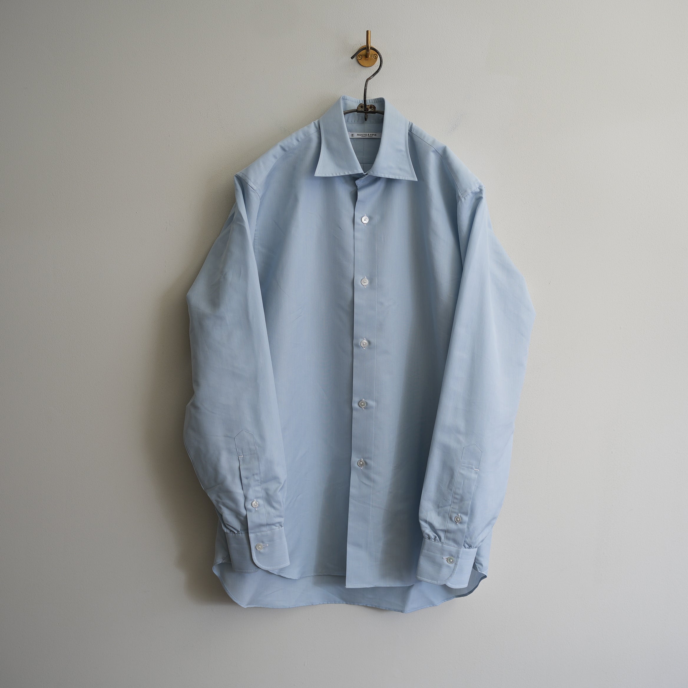 トップス MAATEE&SONS 25SS ELIZABETH SEASILK blue2 MAATEE&SONS 