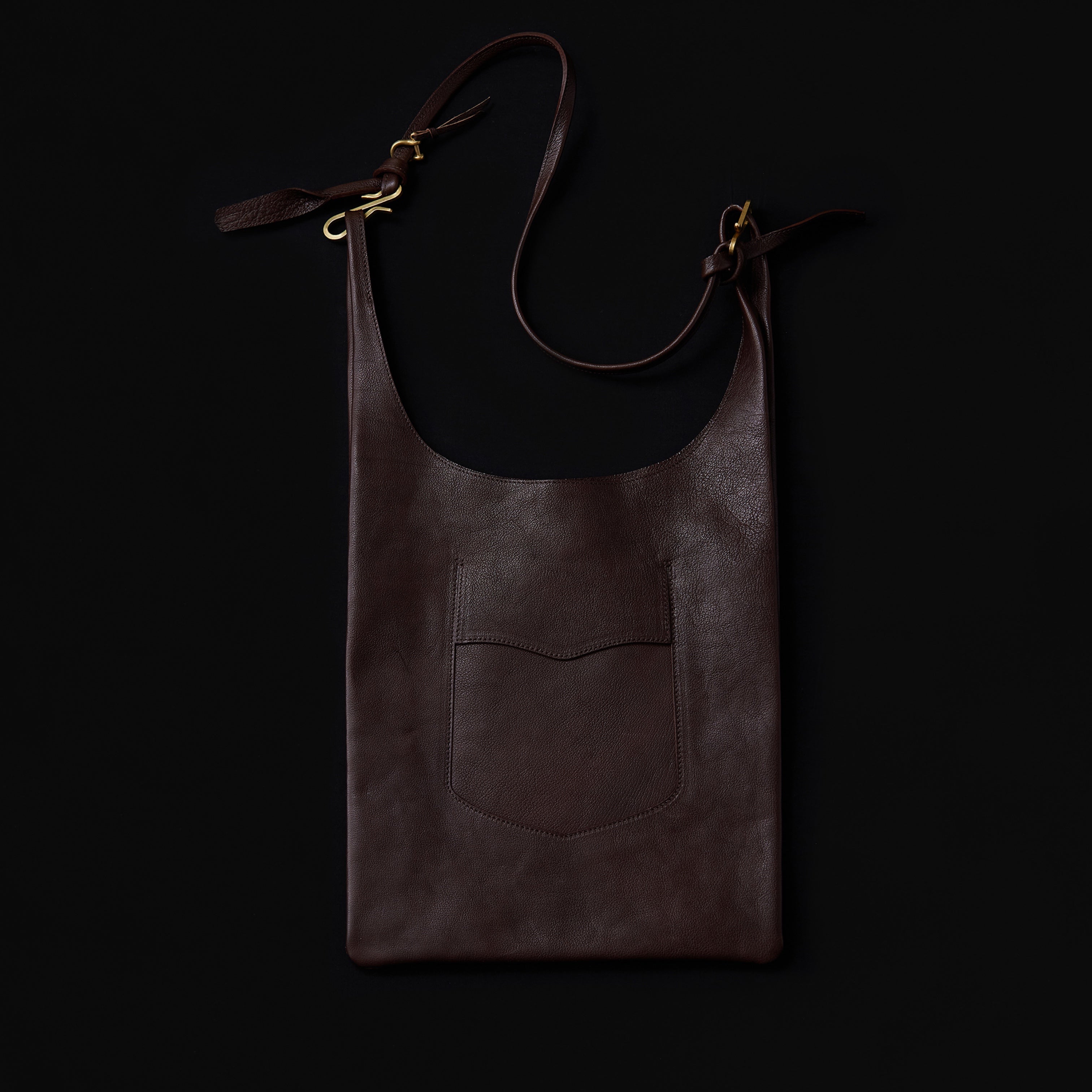 NICENESS Buffalo Leather Shoulder Bag ”LOWE.B-MIDI