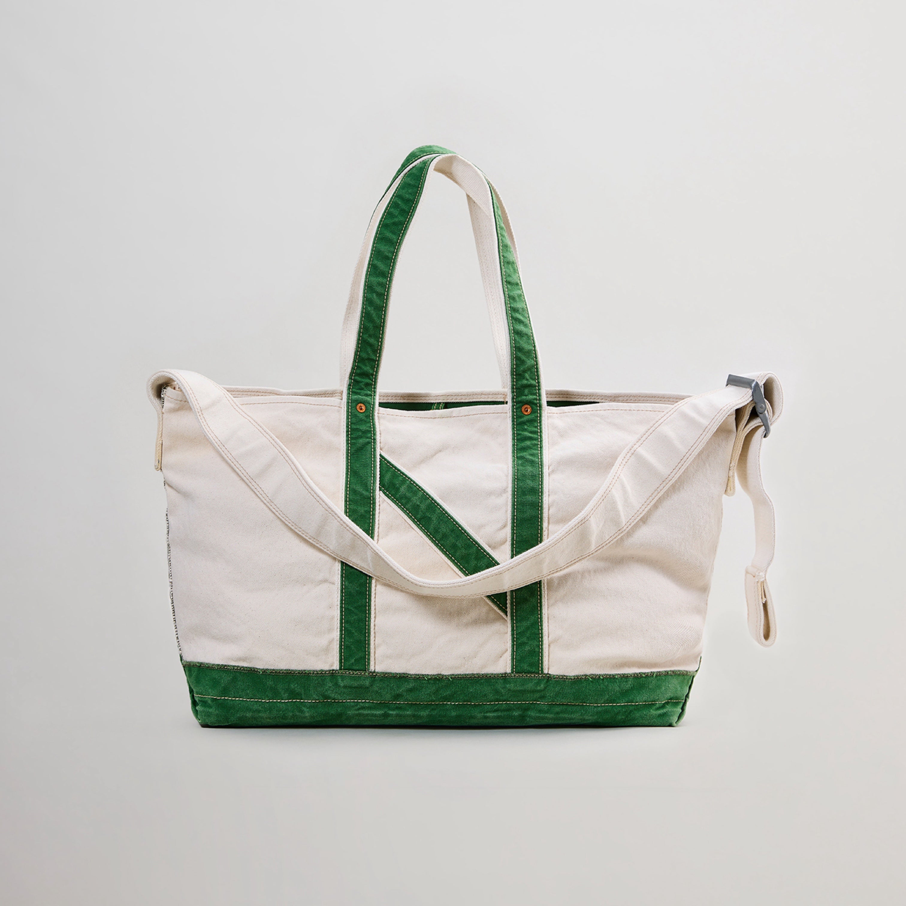 NICENESS CANVAS SHOULDER TOTE BAG 
