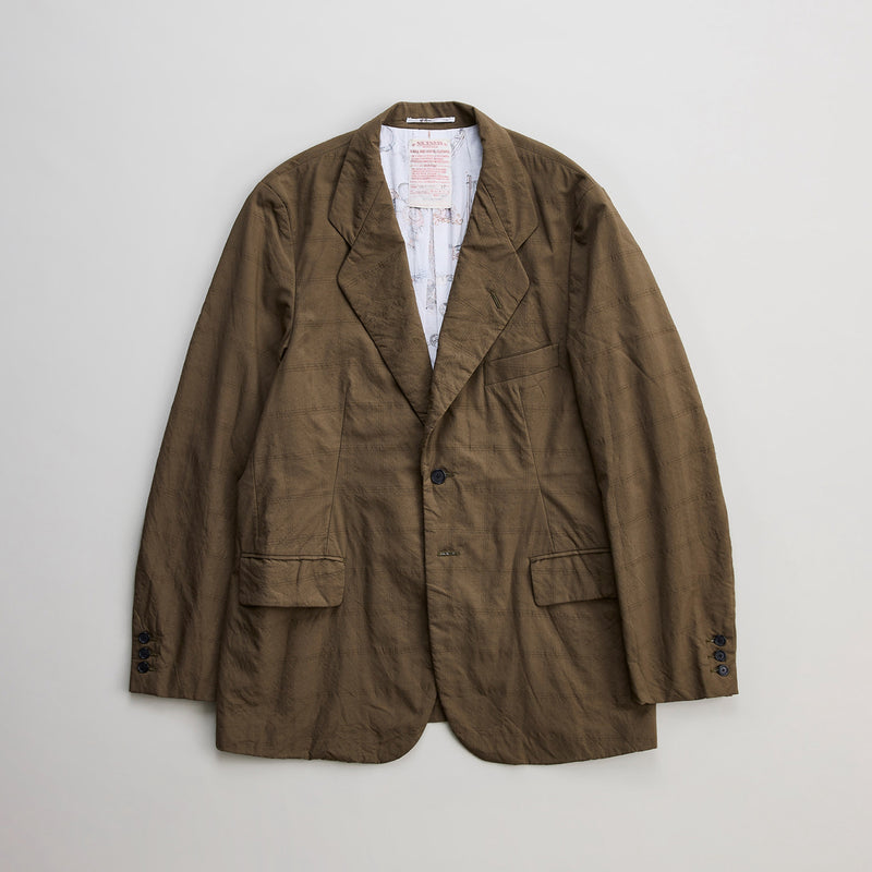 NICENESS CLOVER LEAF CHECK JACKET 