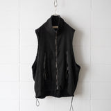 barbell object flower vest blk