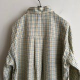 ANCELLM NEL CHECK OVER WORK SHIRT CREAM