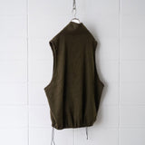 barbell object flower vest khaki