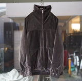 MAATEE&SONS VELVET STAND BLOUSON GRAY
