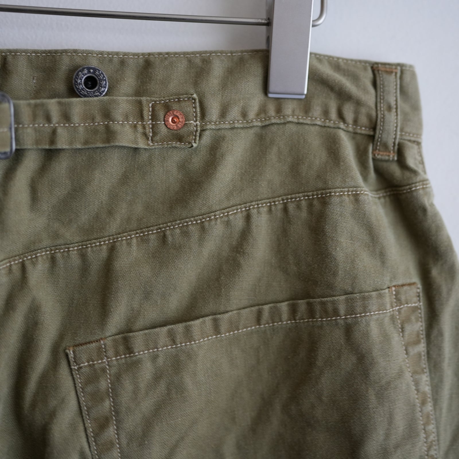 NICENESS VINTAGE TREAT HERRINGBONE TWIST JEANS 