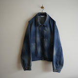 ANCELLM DENIM ZIP UP JACKET