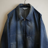 ANCELLM DENIM ZIP UP JACKET