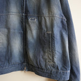 ANCELLM DENIM ZIP UP JACKET