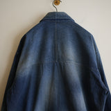 ANCELLM DENIM ZIP UP JACKET