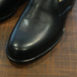 NICENESS EX. NN LEATHER SLIP ON SHOES "VAN"