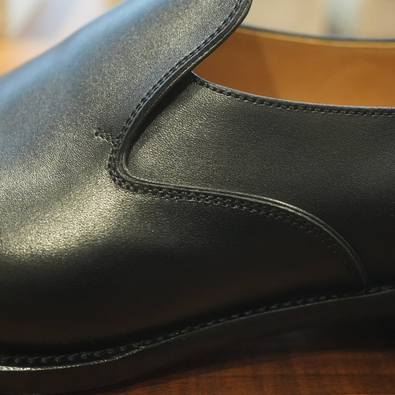 NICENESS EX. NN LEATHER SLIP ON SHOES 