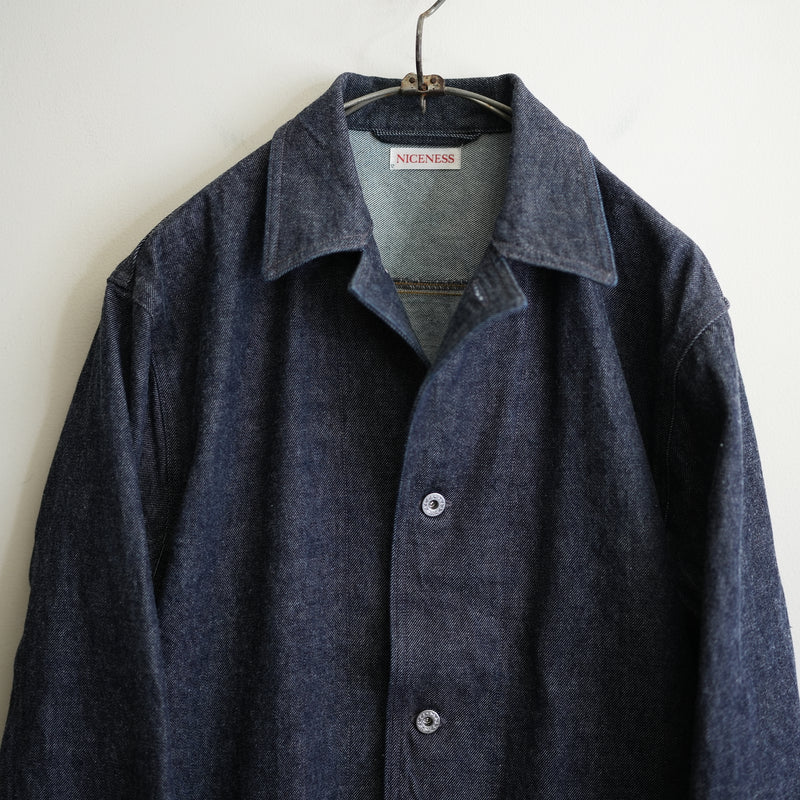 NICENESS RAW DENIM COVERALL 