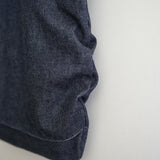 NICENESS RAW DENIM NN SHIRRING BAG "T.APHEX"