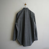 HEUGN PRINT ONE PIECE COLLAR SHIRT "Alan"