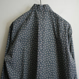 HEUGN PRINT ONE PIECE COLLAR SHIRT "Alan"