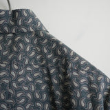 HEUGN PRINT ONE PIECE COLLAR SHIRT "Alan"