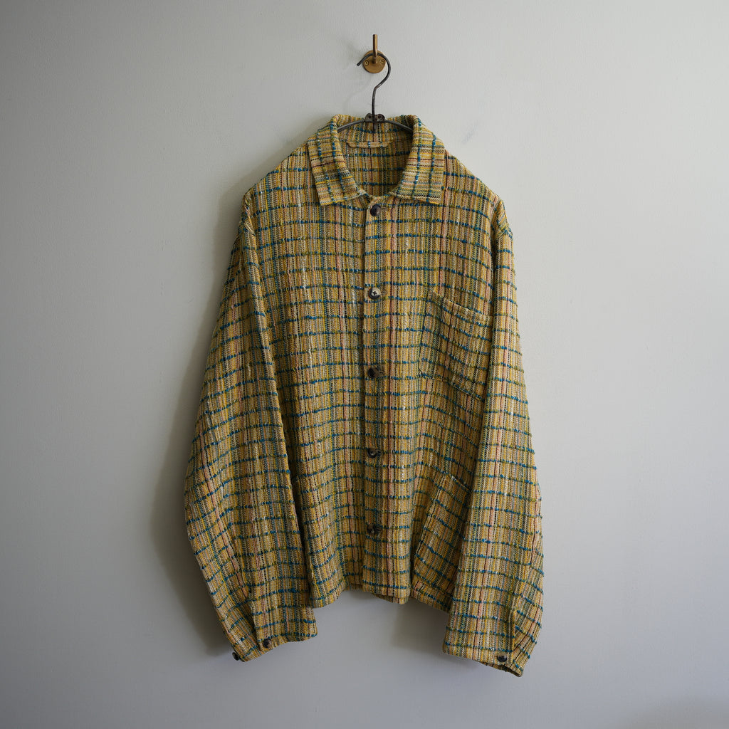 HEUGN INDIA FANCY TWEED COVERALL 