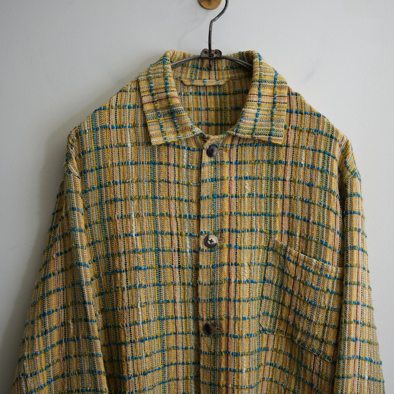 HEUGN INDIA FANCY TWEED COVERALL 