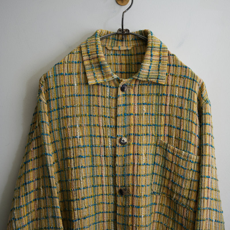 HEUGN INDIA FANCY TWEED COVERALL 