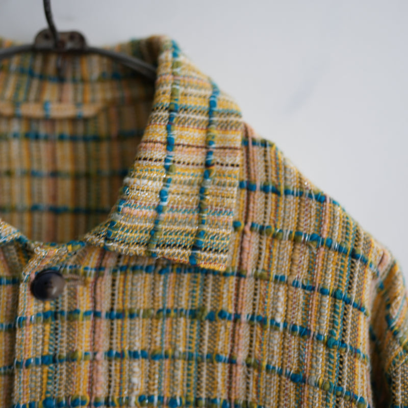 HEUGN INDIA FANCY TWEED COVERALL 