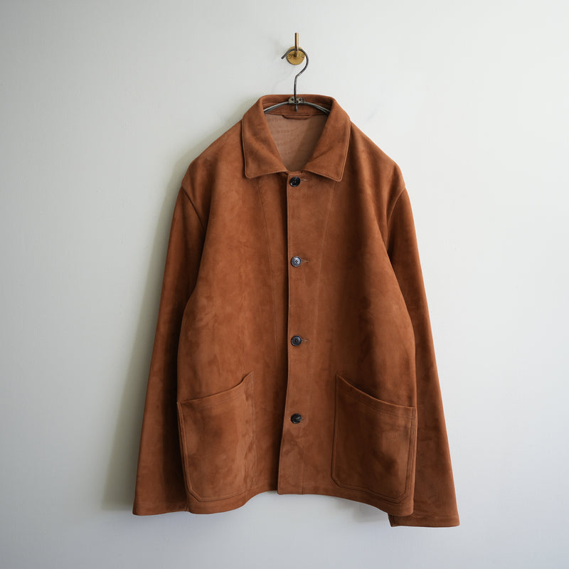 HEUGN 22ss e brown サイズ3 HEUGN SHEEP SUEDE COVER ALL – RASSEMBLE