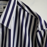 COMME des GARCONS SHIRT FOREVER SHAPE1 WIDE CLASSIC SHIRT STRIPE2