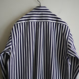 COMME des GARCONS SHIRT FOREVER SHAPE1 WIDE CLASSIC SHIRT STRIPE2