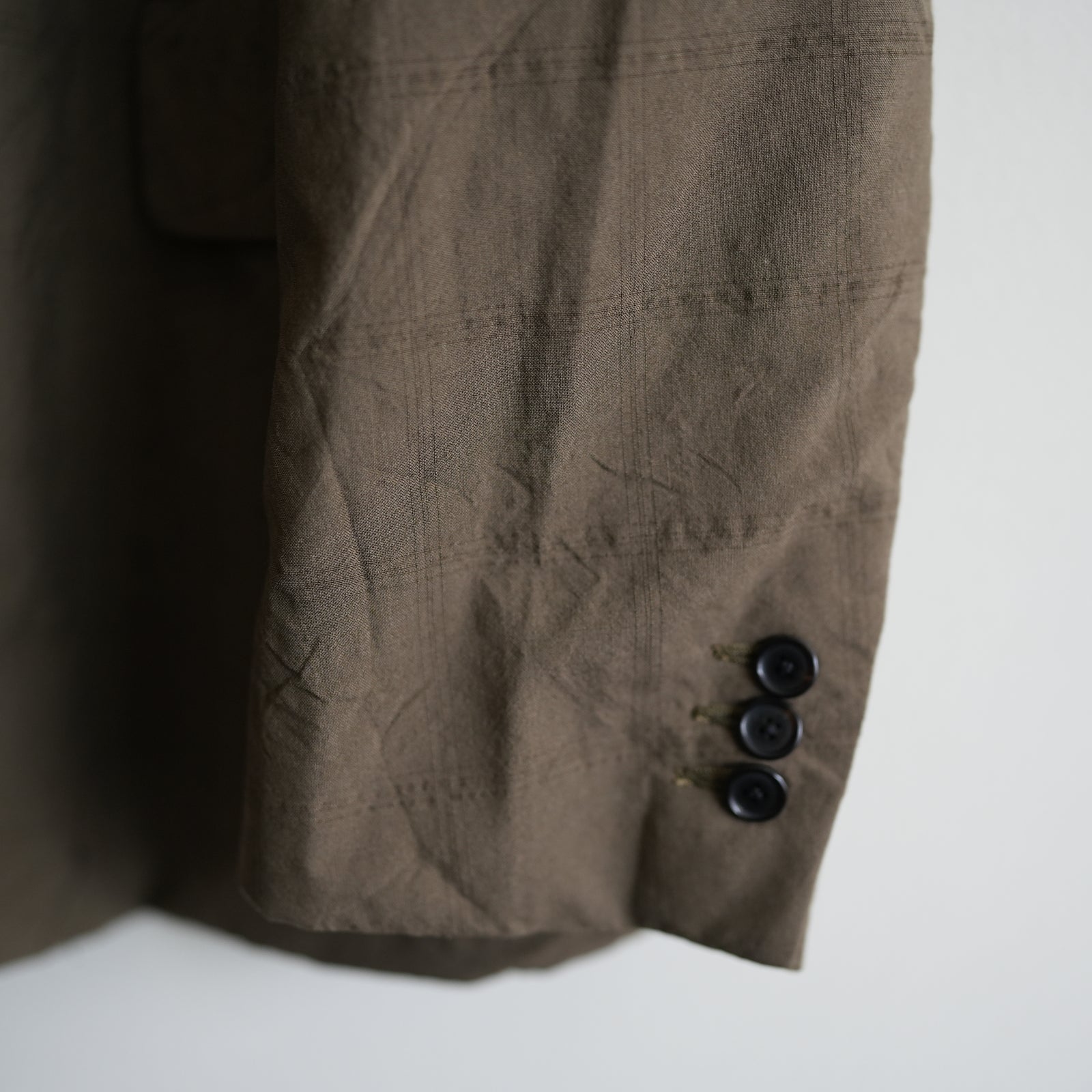 NICENESS CLOVER LEAF CHECK JACKET 