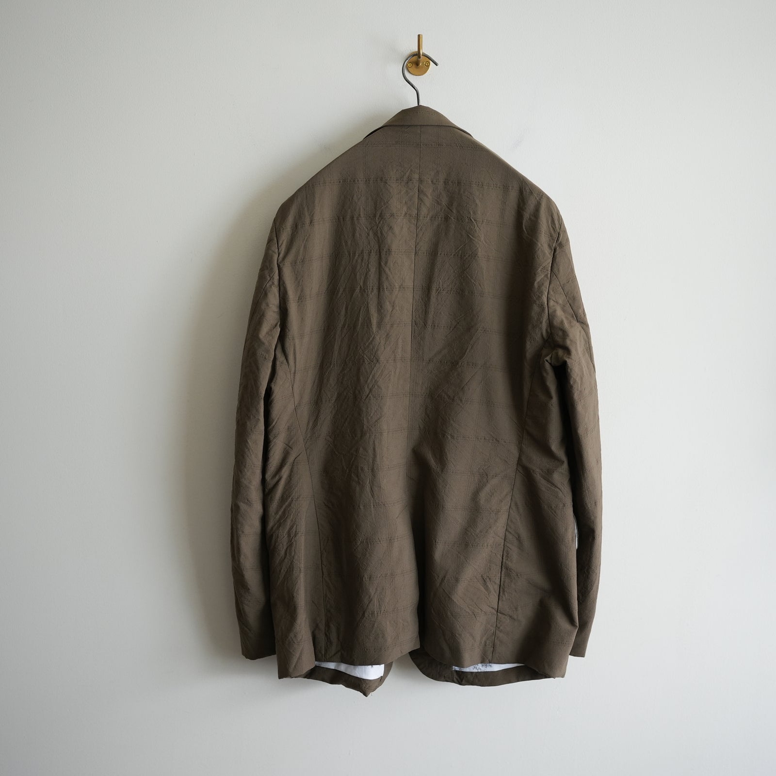 NICENESS CLOVER LEAF CHECK JACKET 