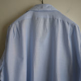 NICENESS DEAD STOCK LIGHT BLUE PATERN DRESS SHIRT "ROMEO"
