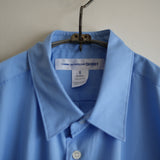 COMME des GARCONS SHIRT FOREVER SHAPE1 WIDE CLASSIC SHIRT SAX